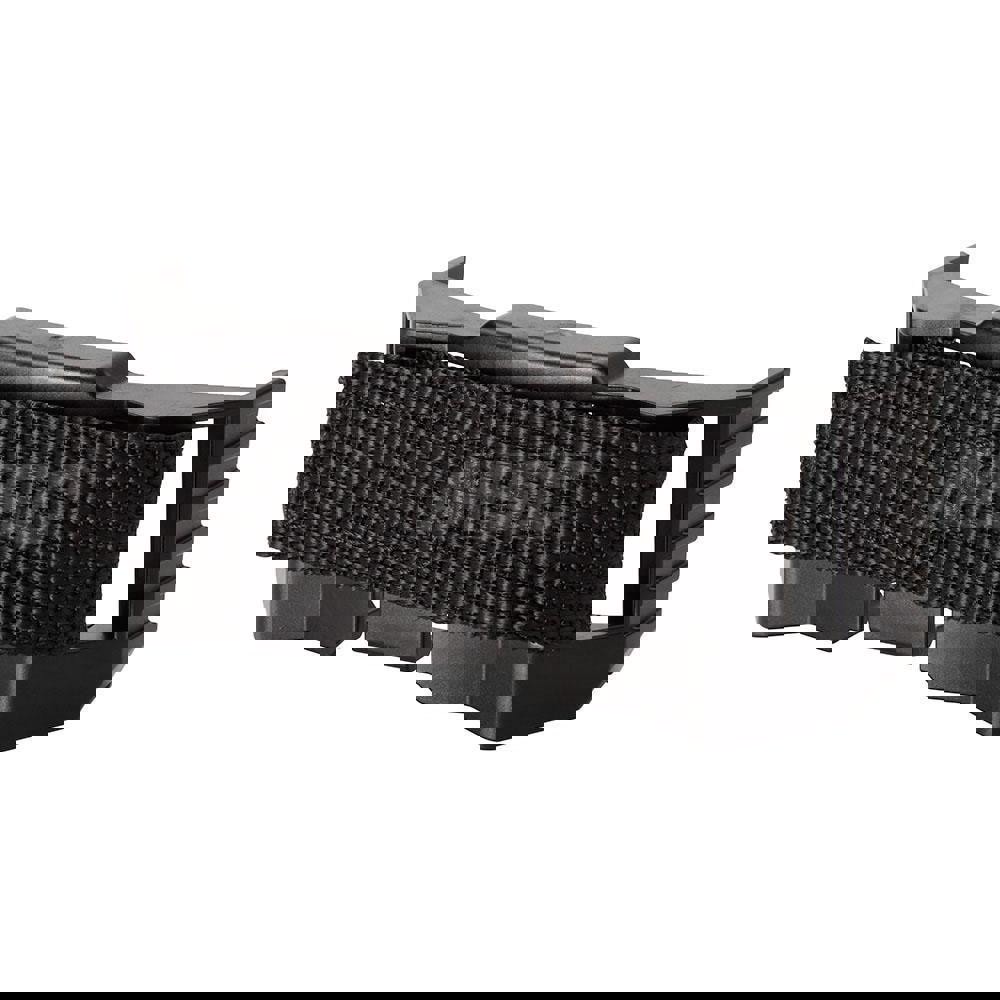 Hard Hat Headlamp Mount: Plastic, Black, Use with Milwaukee Tool Hard Hat